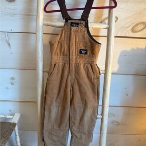Walls Brown Overalls with Black Lining